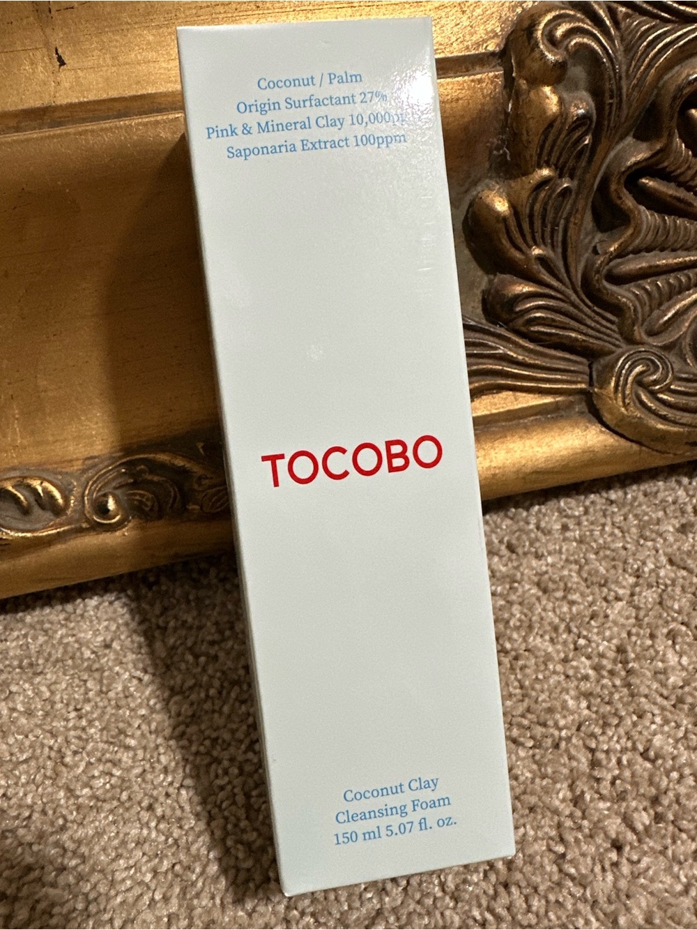 New In Box Tocobo Vegan Coconut Clay Cleansing Foam 150ml 5.07oz $16